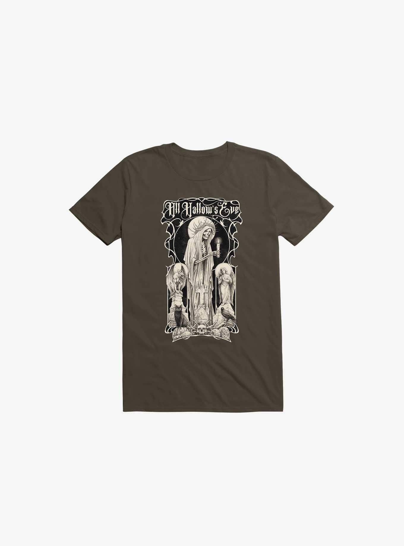 All Hallow's Eve Brown T-Shirt, , hi-res
