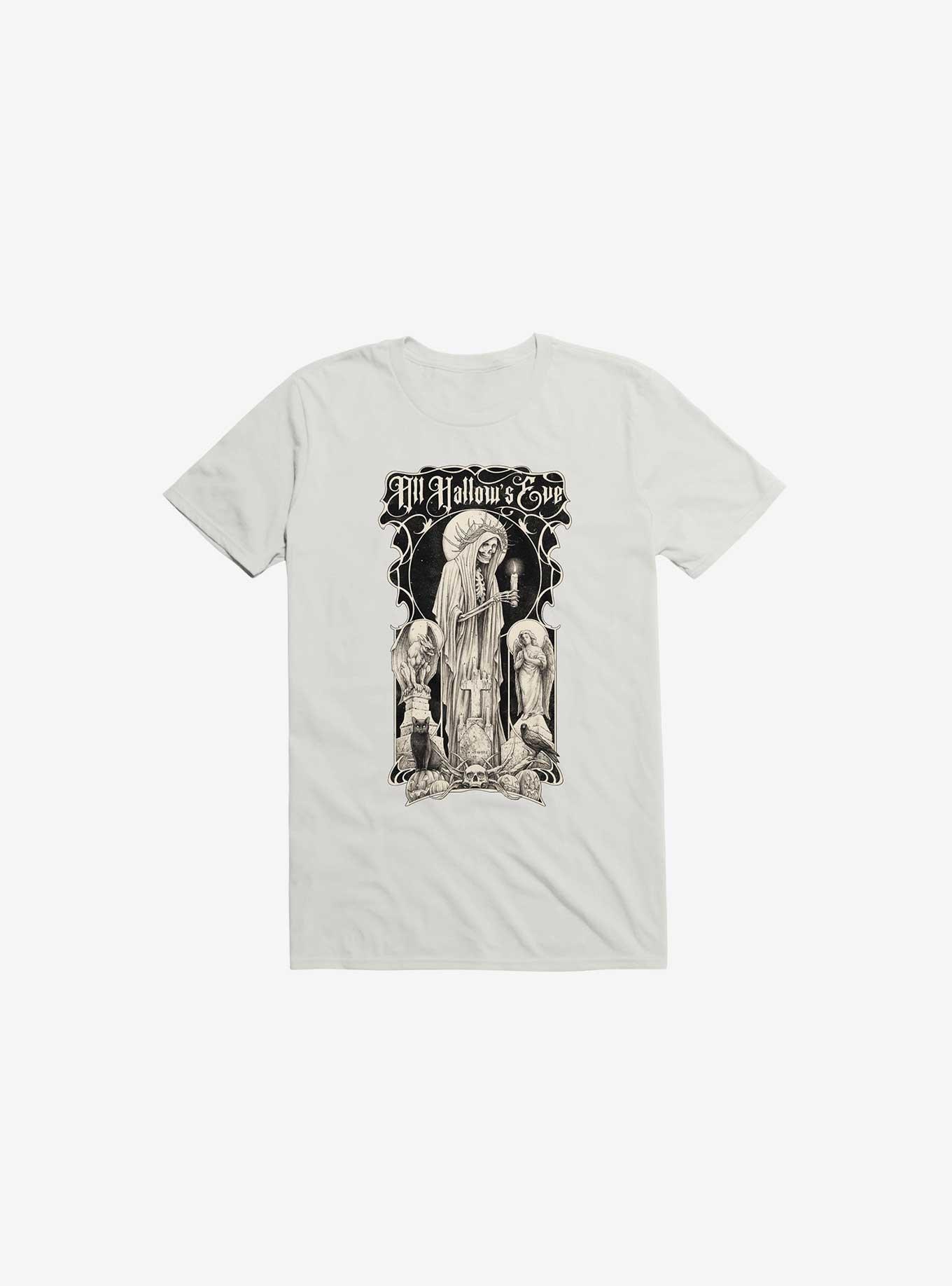 All Hallow's Eve White T-Shirt, , hi-res