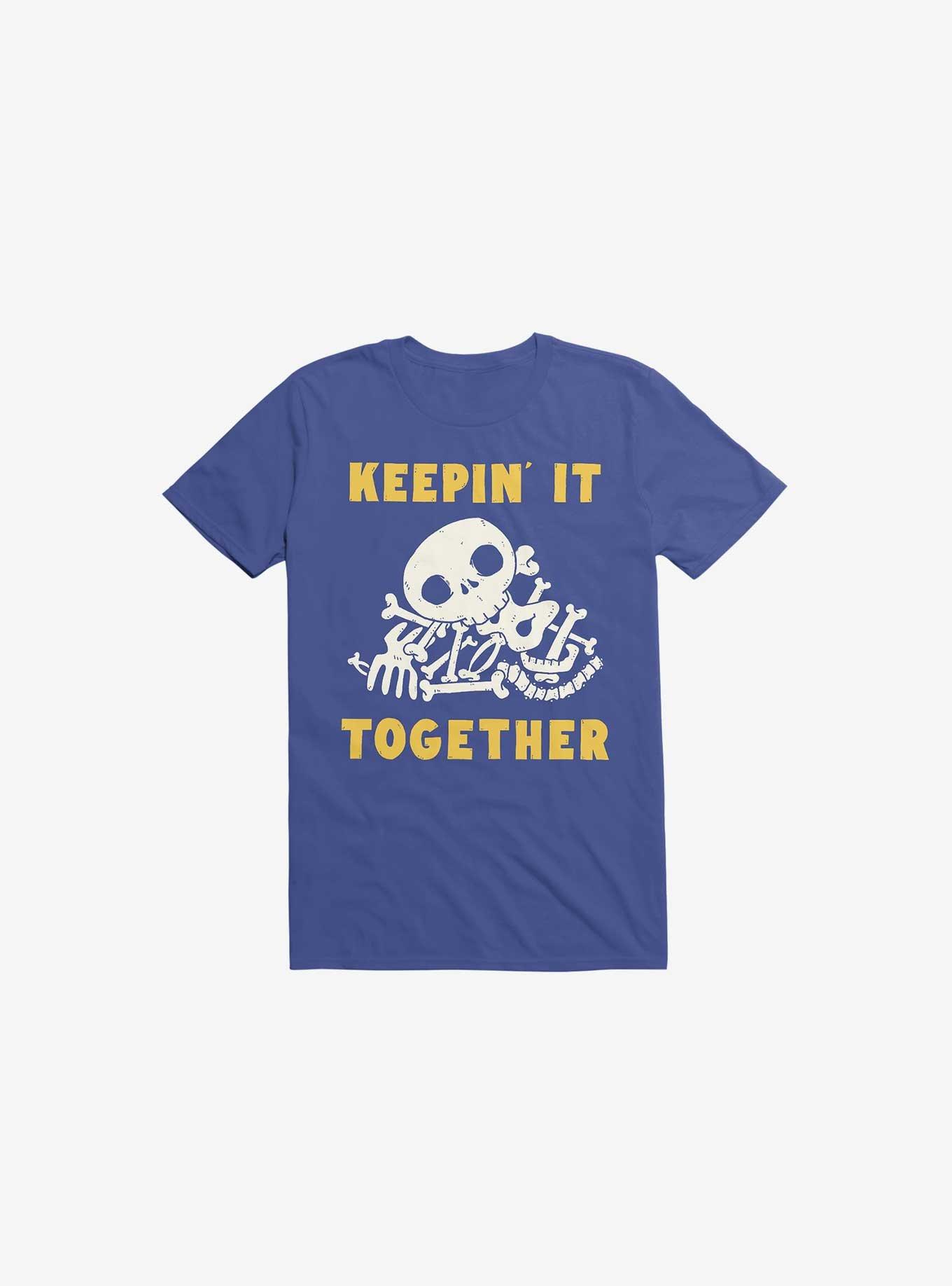 Keepin It Together Bones Royal Blue T-Shirt