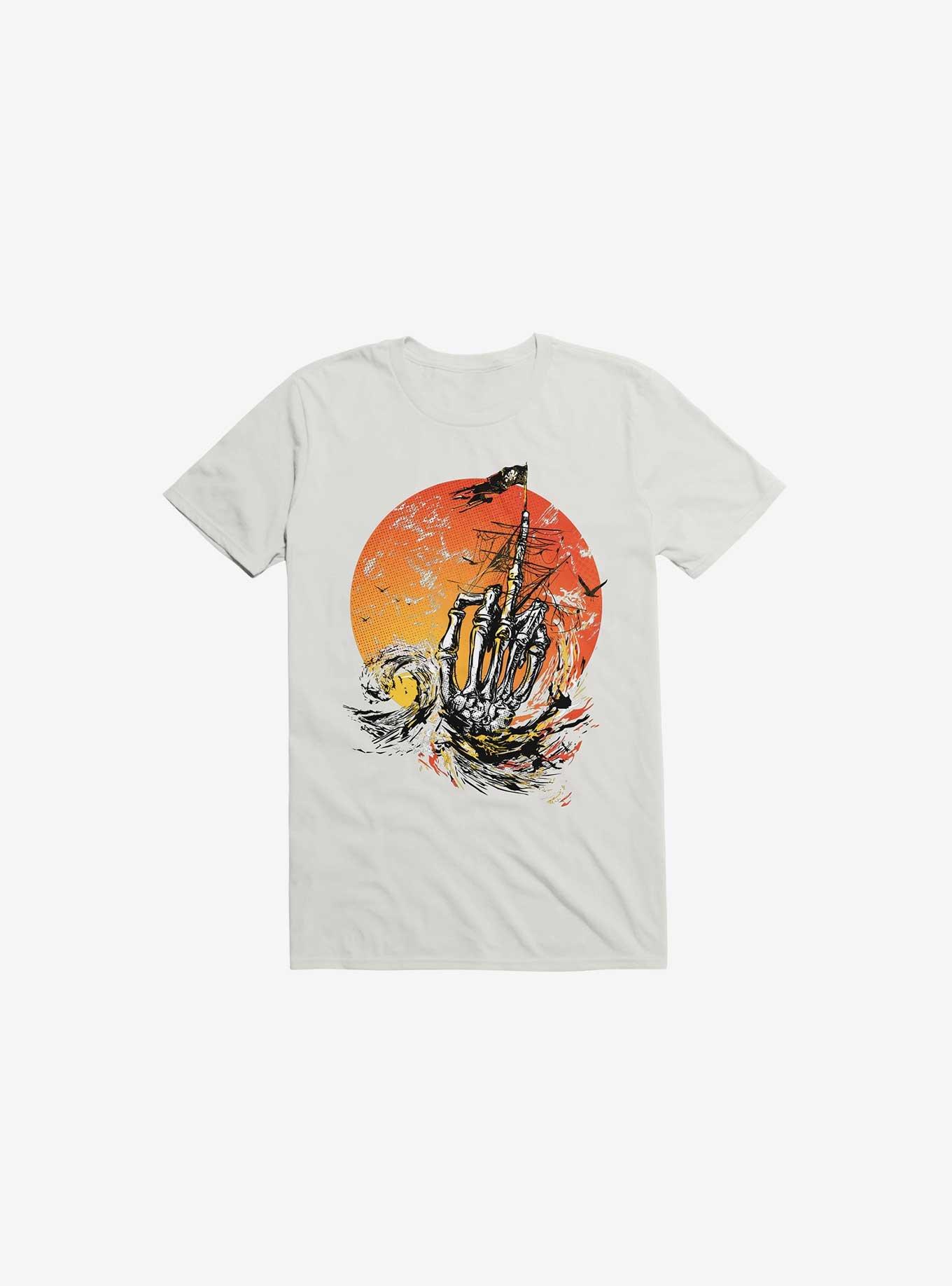 Sea Of Bones White T-Shirt, WHITE, hi-res