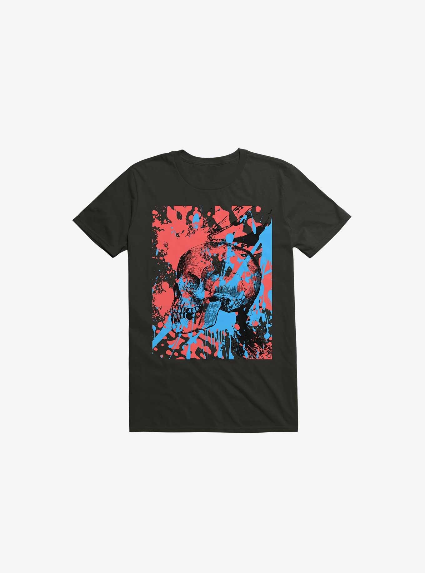 Skullaful Black T-Shirt, BLACK, hi-res