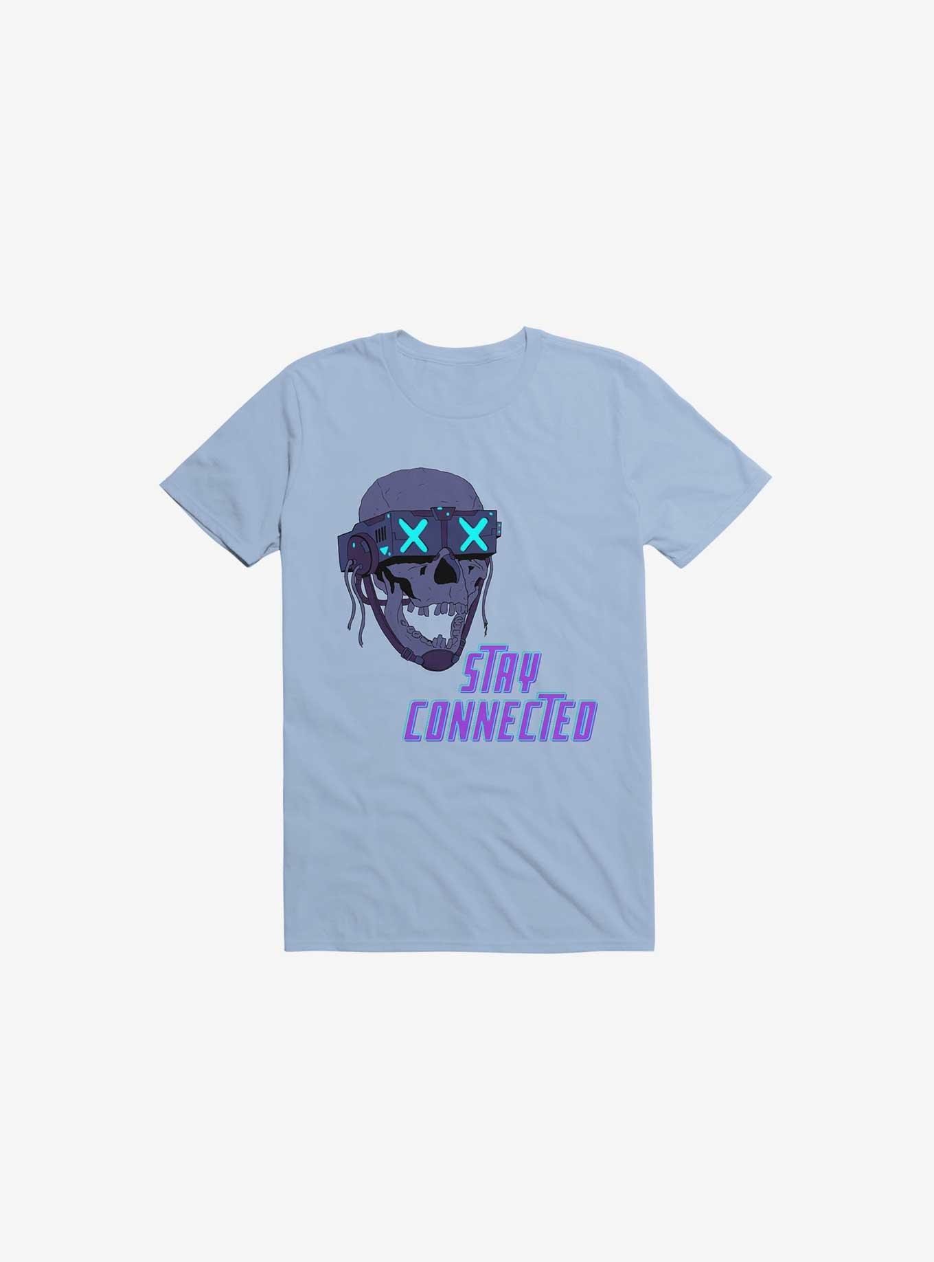 Stay_Connected 2.0 Light Blue T-Shirt, , hi-res