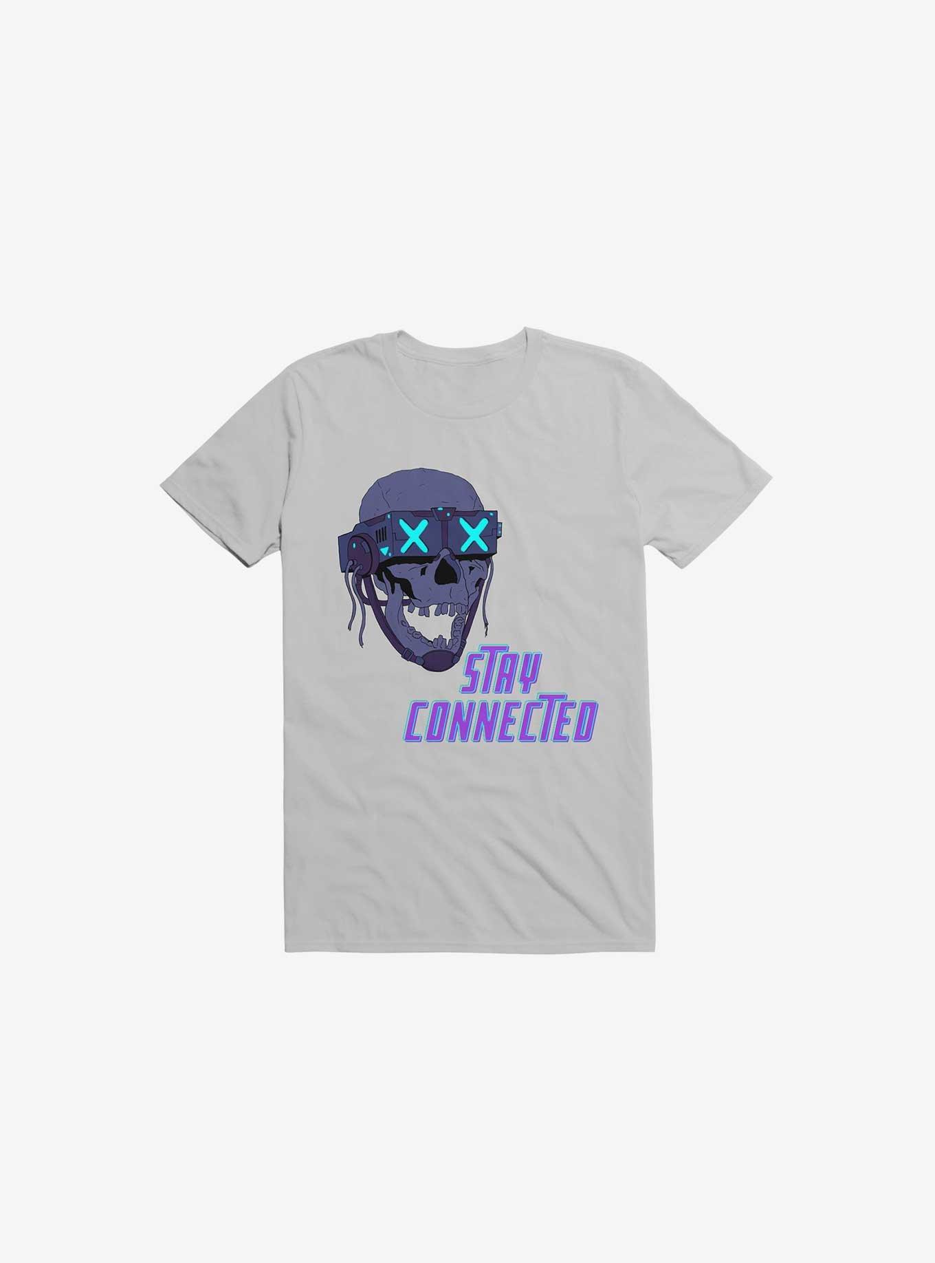 Stay_Connected 2.0 Ice Grey T-Shirt