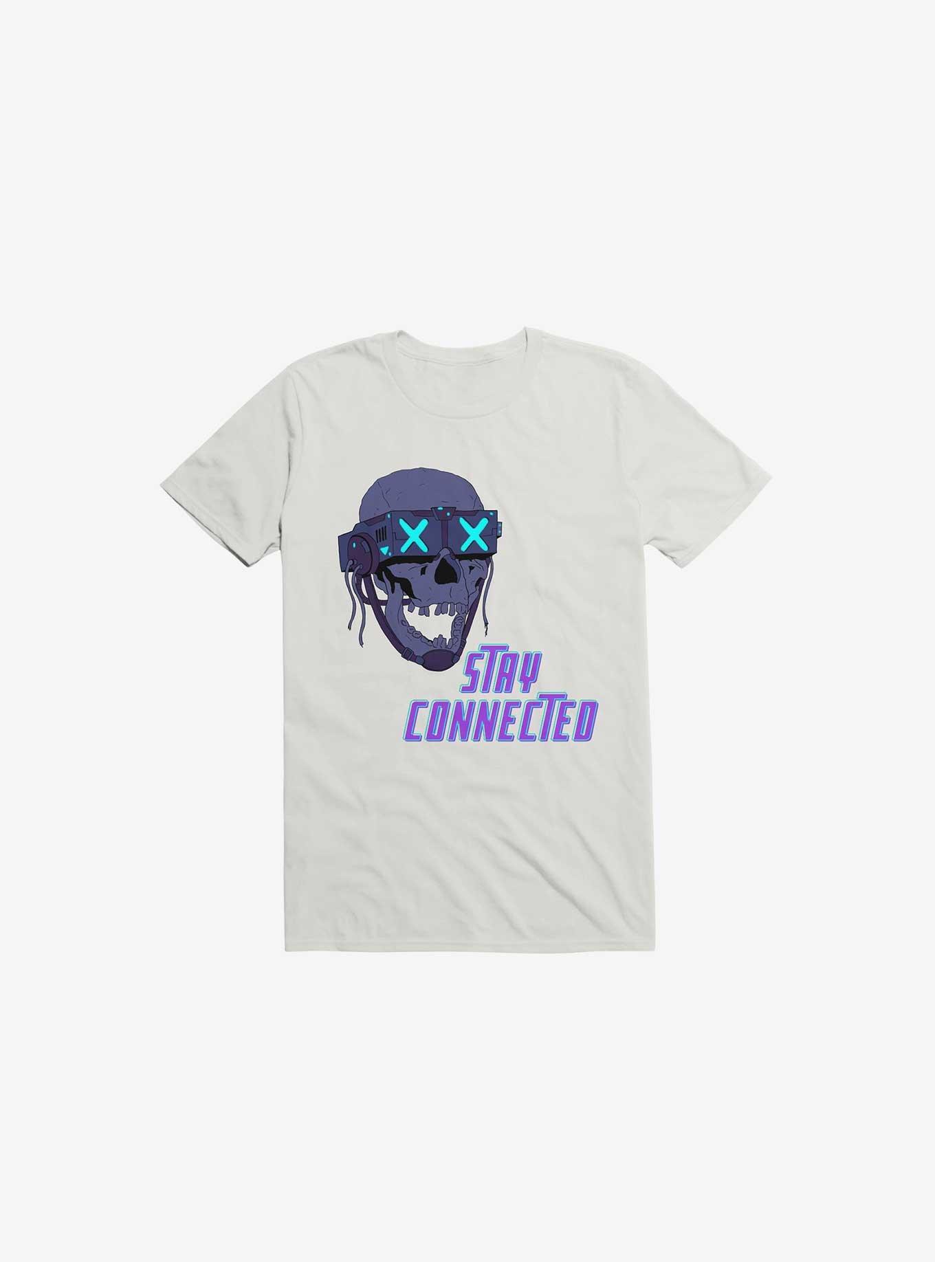 Stay_Connected 2.0 White T-Shirt, , hi-res
