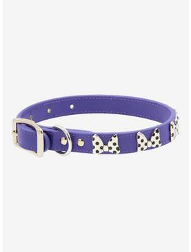 Disney Minnie Mouse Charm Dog Collar, PURPLE, hi-res
