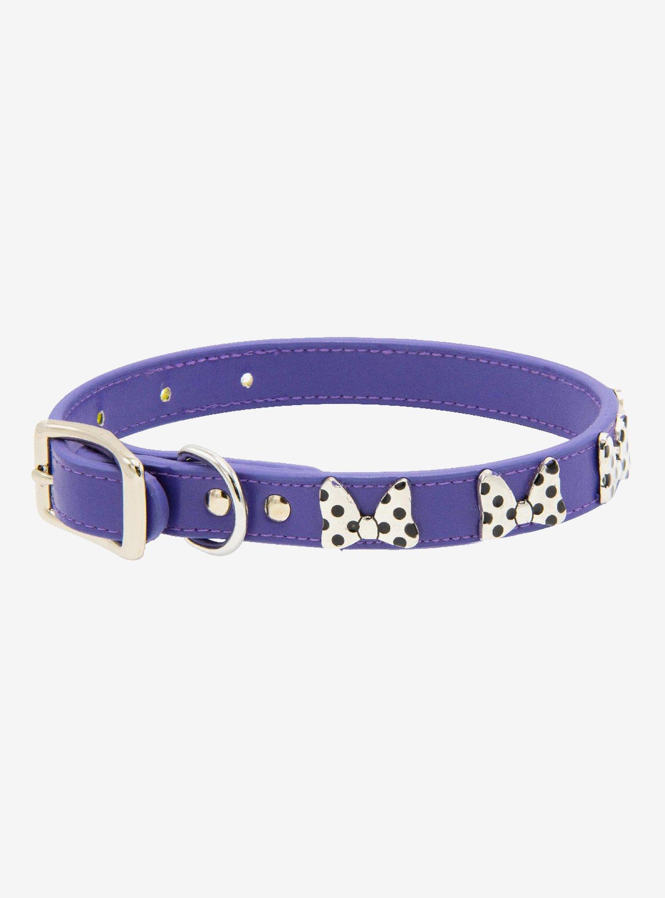 Disney Minnie Mouse Charm Dog Collar, , hi-res