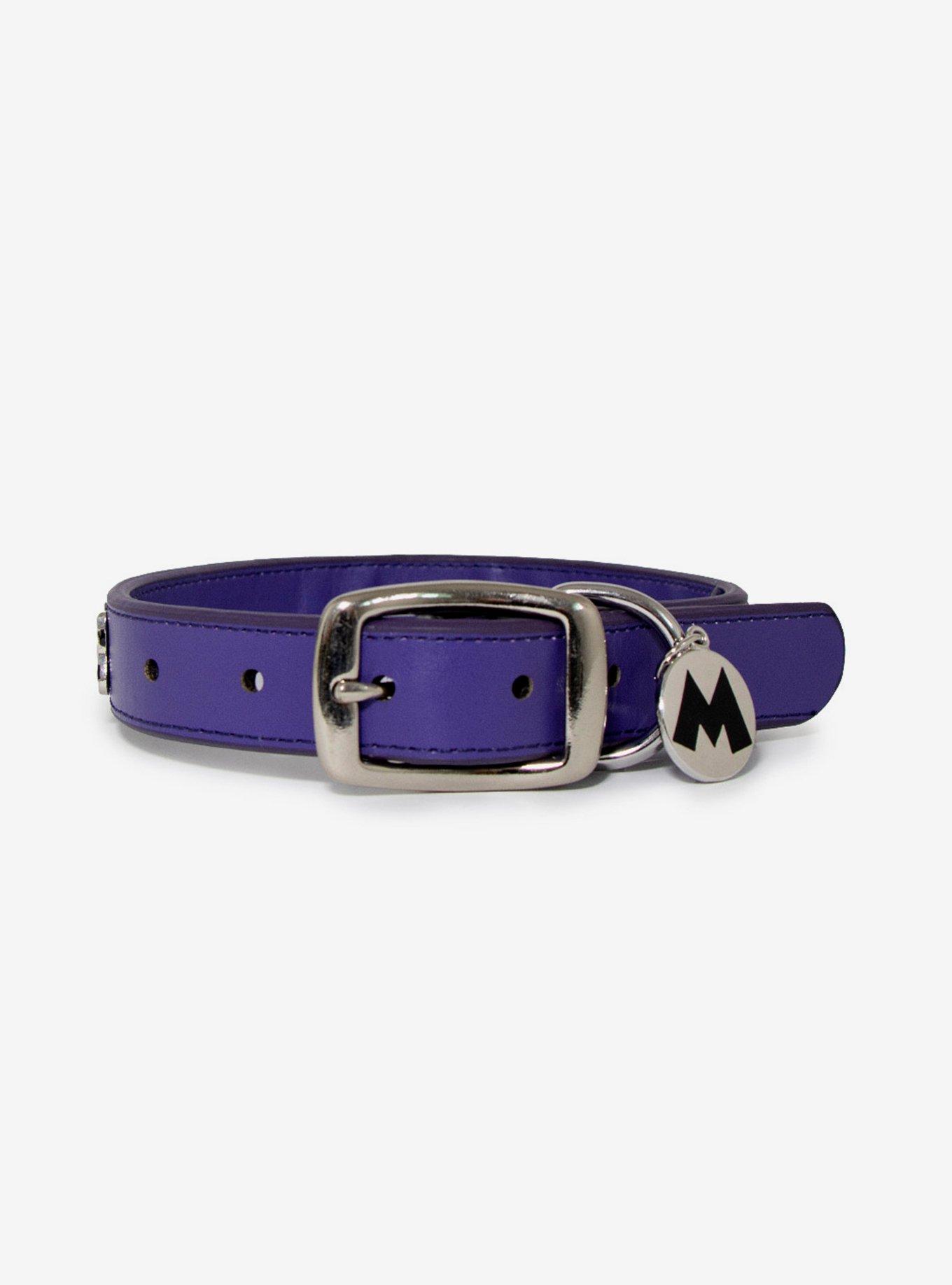 Disney Minnie Mouse Charm Dog Collar, PURPLE, hi-res