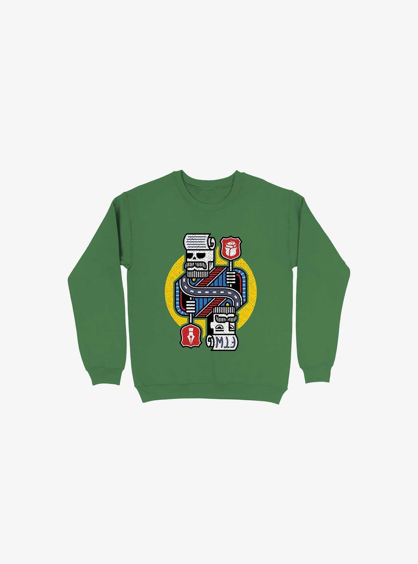 For The Win Kelly Green Sweatshirt, , hi-res