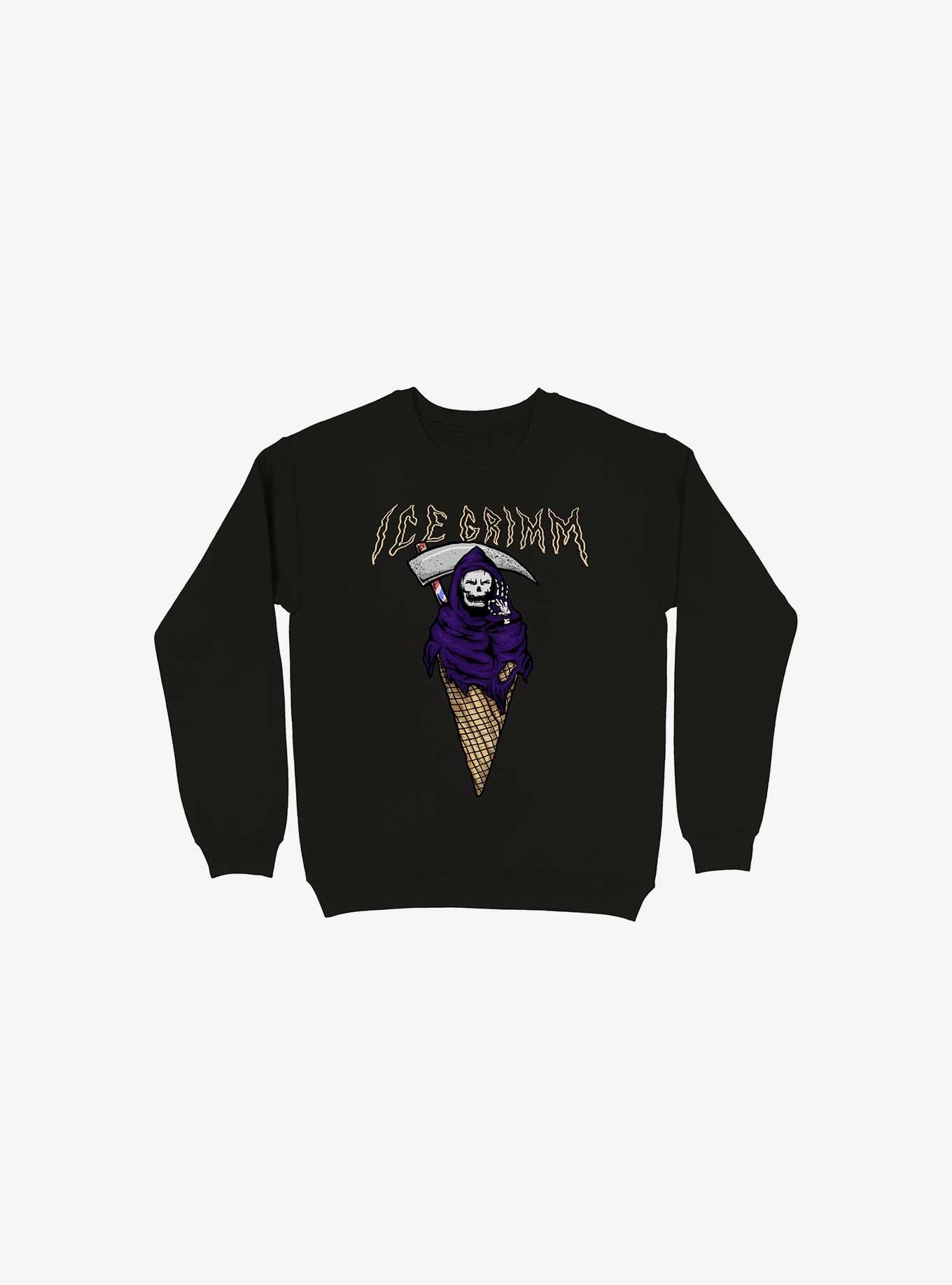 Ice Grimm Black Sweatshirt, , hi-res