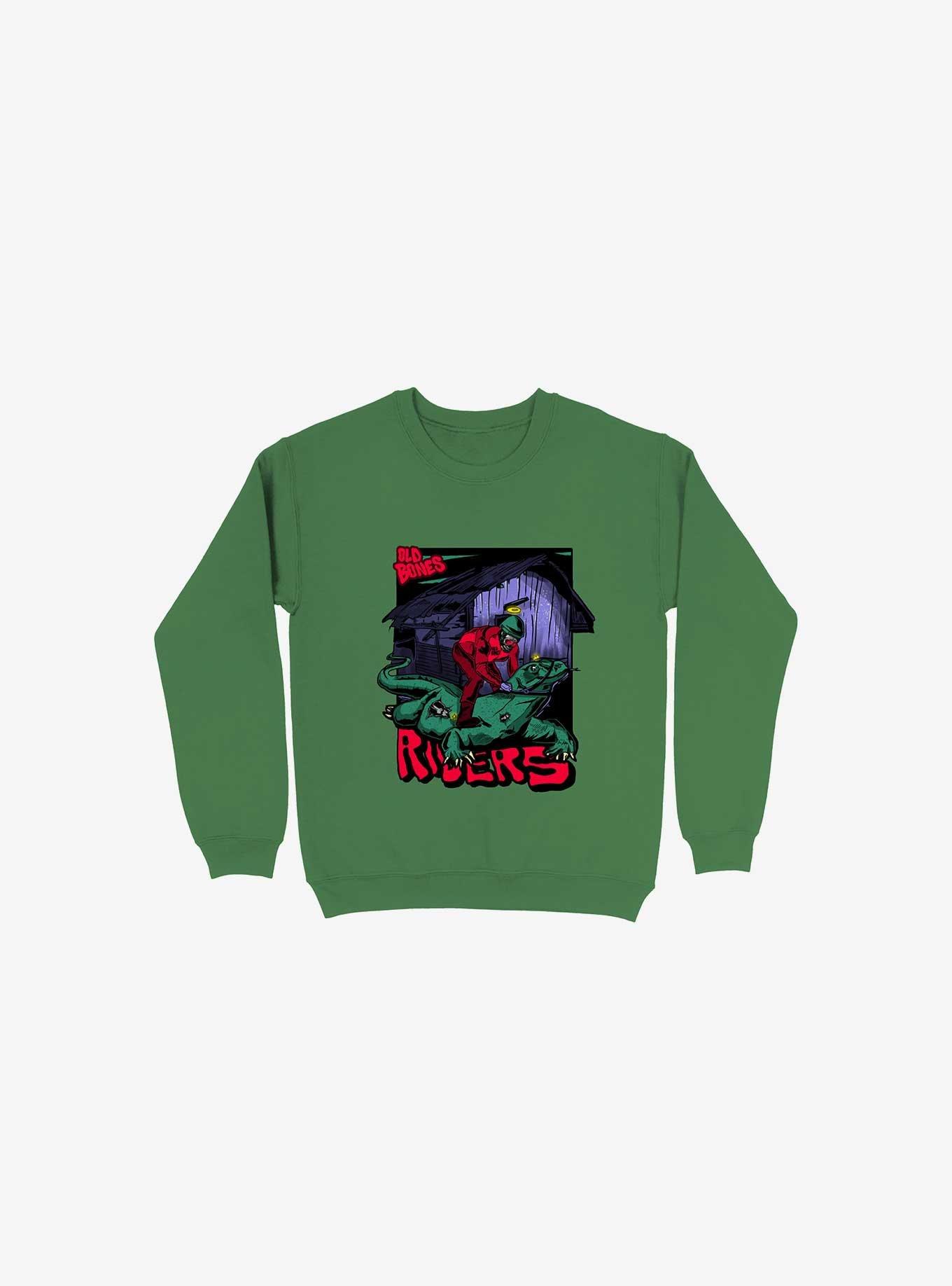 Riders Kelly Green Sweatshirt, , hi-res