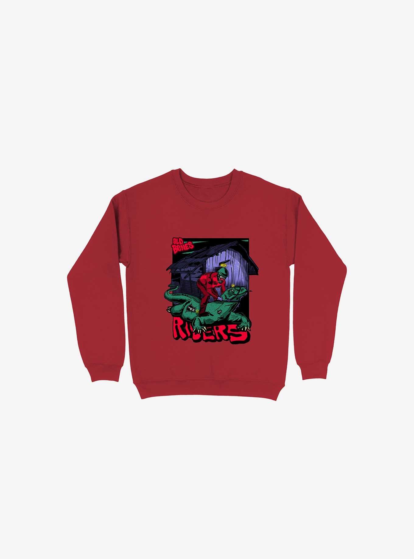 Riders Red Sweatshirt, , hi-res