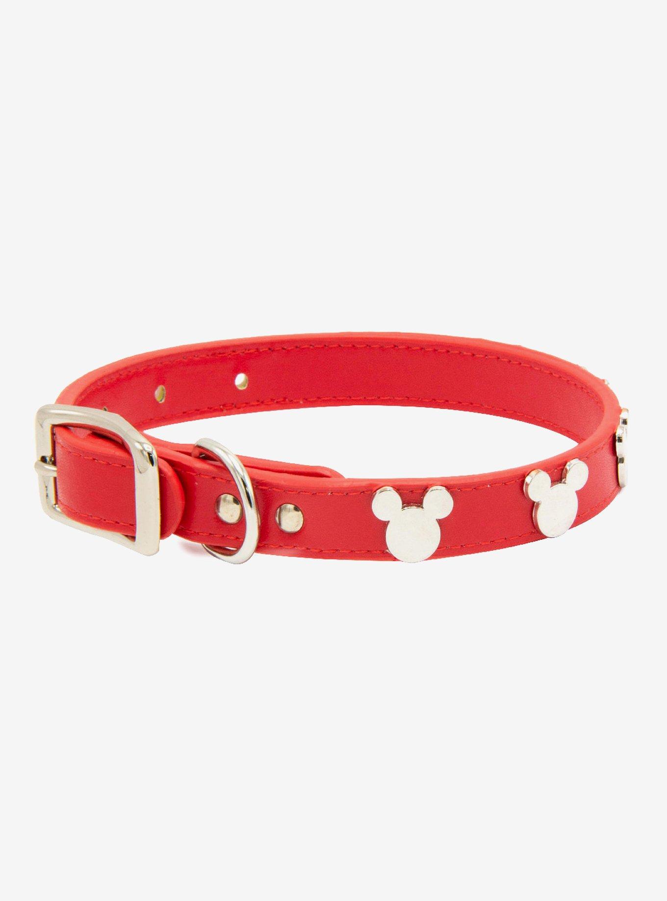 Disney Mickey Mouse Charm Dog Collar, , hi-res