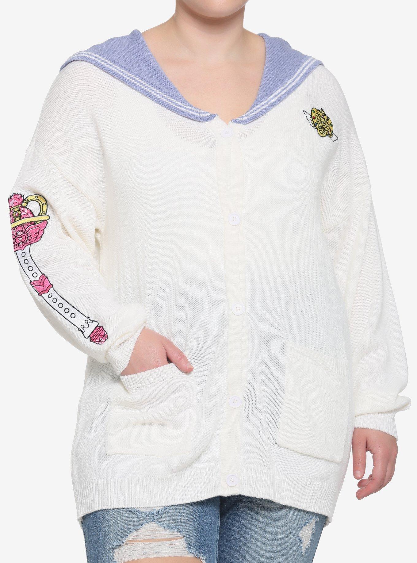 Pretty Guardian Sailor Moon Eternal Sailor Moon Cardigan Plus Size, MULTI, hi-res