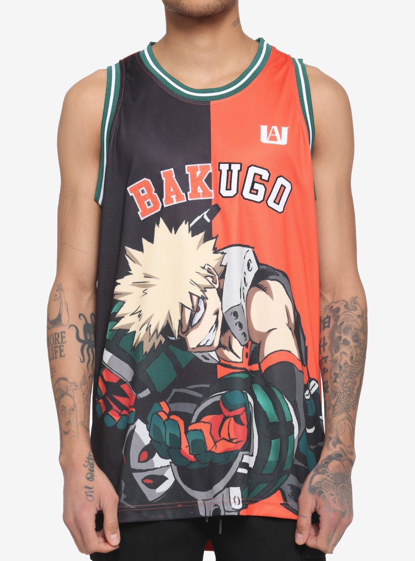 My Hero Academia Bakugo Split Basketball Jersey, MULTI, hi-res