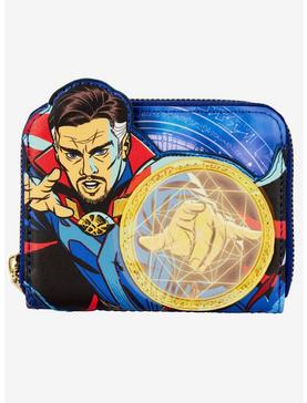 Loungefly Marvel Doctor Strange In The Multiverse Of Madness Glow-In-The-Dark Mini Zipper Wallet, , hi-res