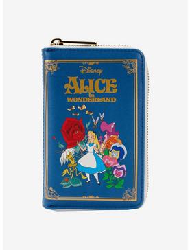 Loungefly Disney Alice In Wonderland Book Zipper Wallet, , hi-res