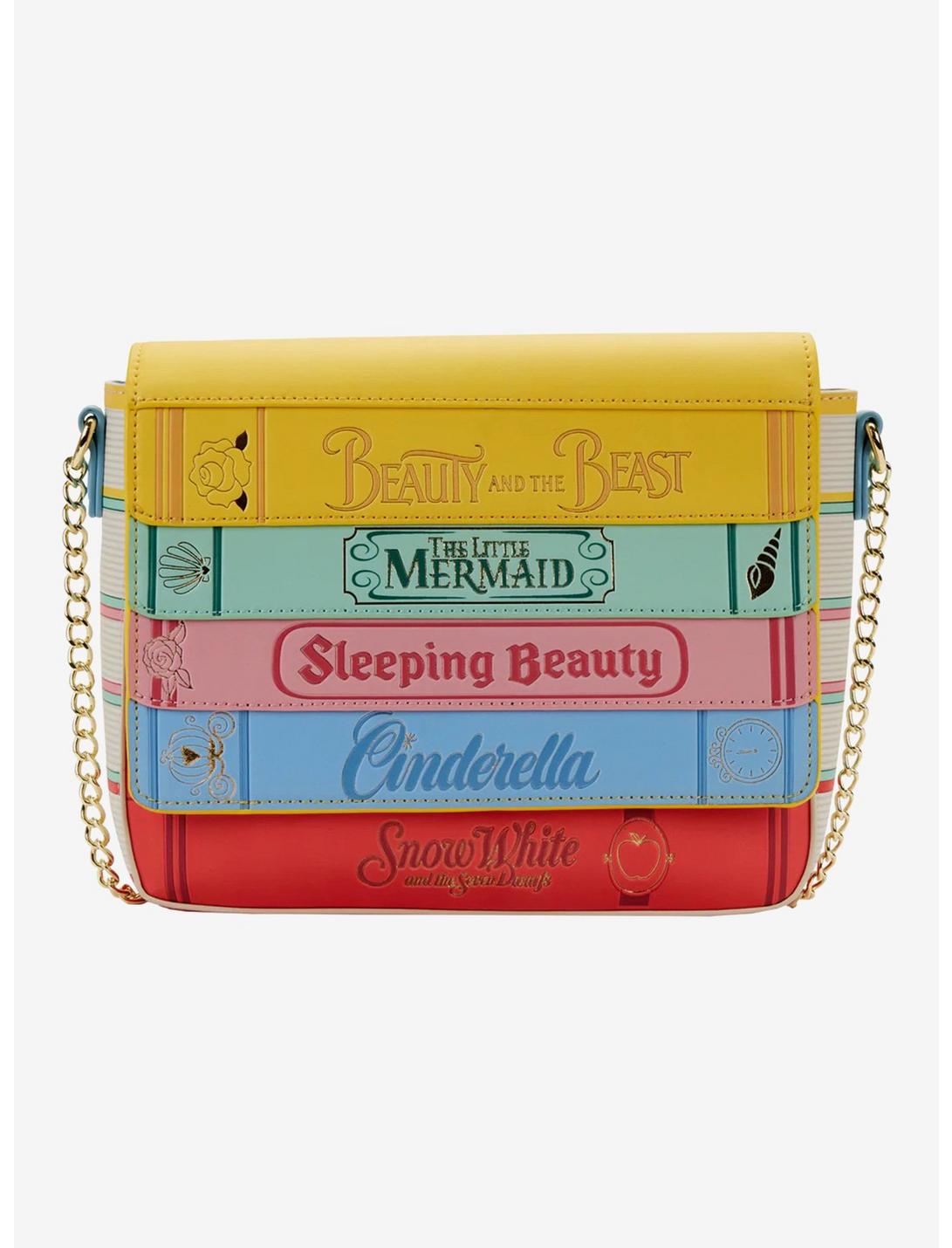 Loungefly Disney Princess Books Crossbody Bag, , hi-res