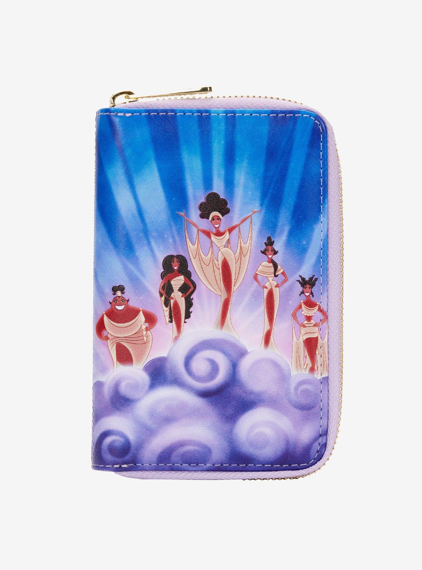 Loungefly Disney Hercules Muses Zipper Wallet, , hi-res