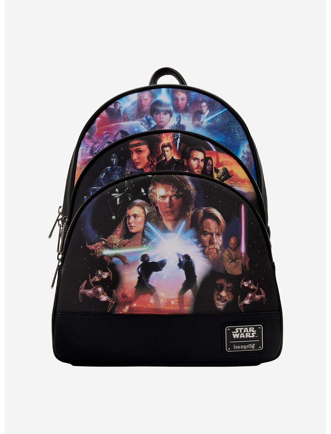 Loungefly Star Wars Prequel Trilogy Mini Backpack, , hi-res