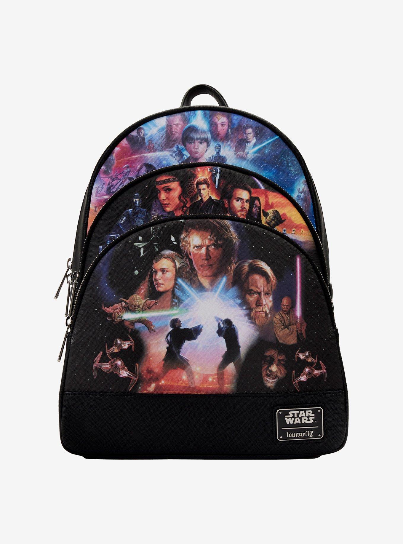 Loungefly Star Wars Prequel Trilogy Mini Backpack, , hi-res