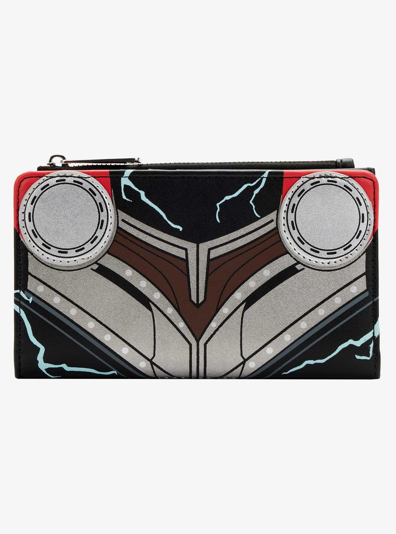 Loungefly Marvel Thor: Love And Thunder Armor Flap Wallet, , hi-res