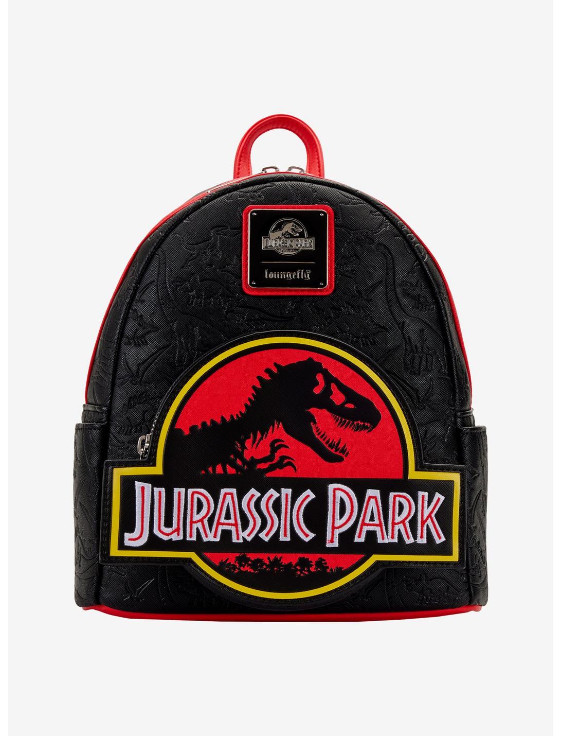 Loungefly Jurassic Park Dinosaur Logo Mini Backpack, , hi-res