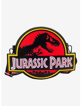 Loungefly Jurassic Park Logo Dinosaur Crossbody Bag, , hi-res