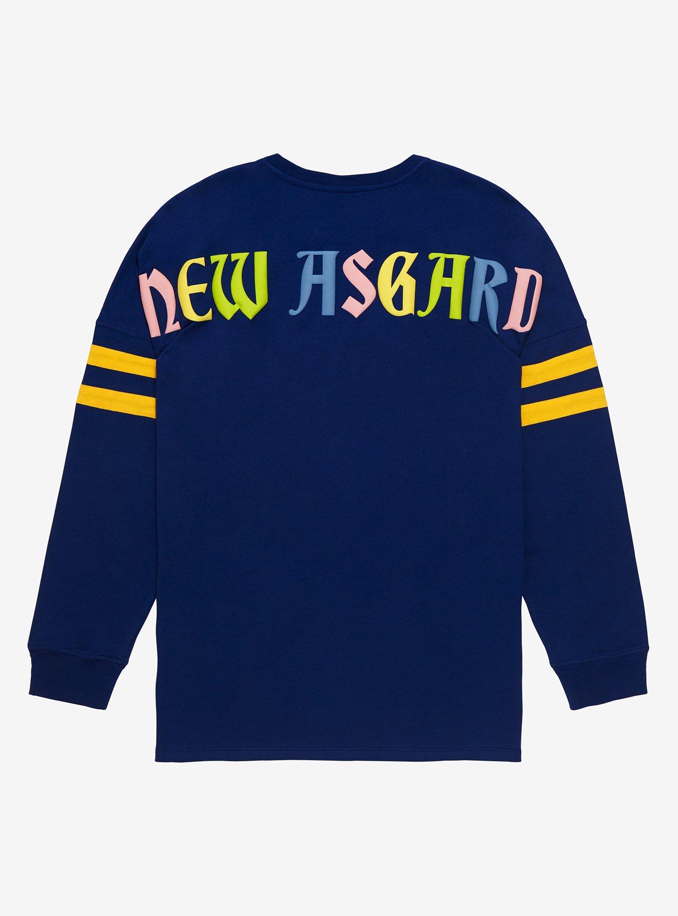 Our Universe Marvel Thor New Asgard Hype Jersey - BoxLunch Exclusive, NAVY, hi-res