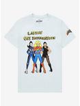Marvel Ms. Marvel Ladies Get Information Women's T-Shirt - BoxLunch Exclusive, LIGHT BLUE, hi-res