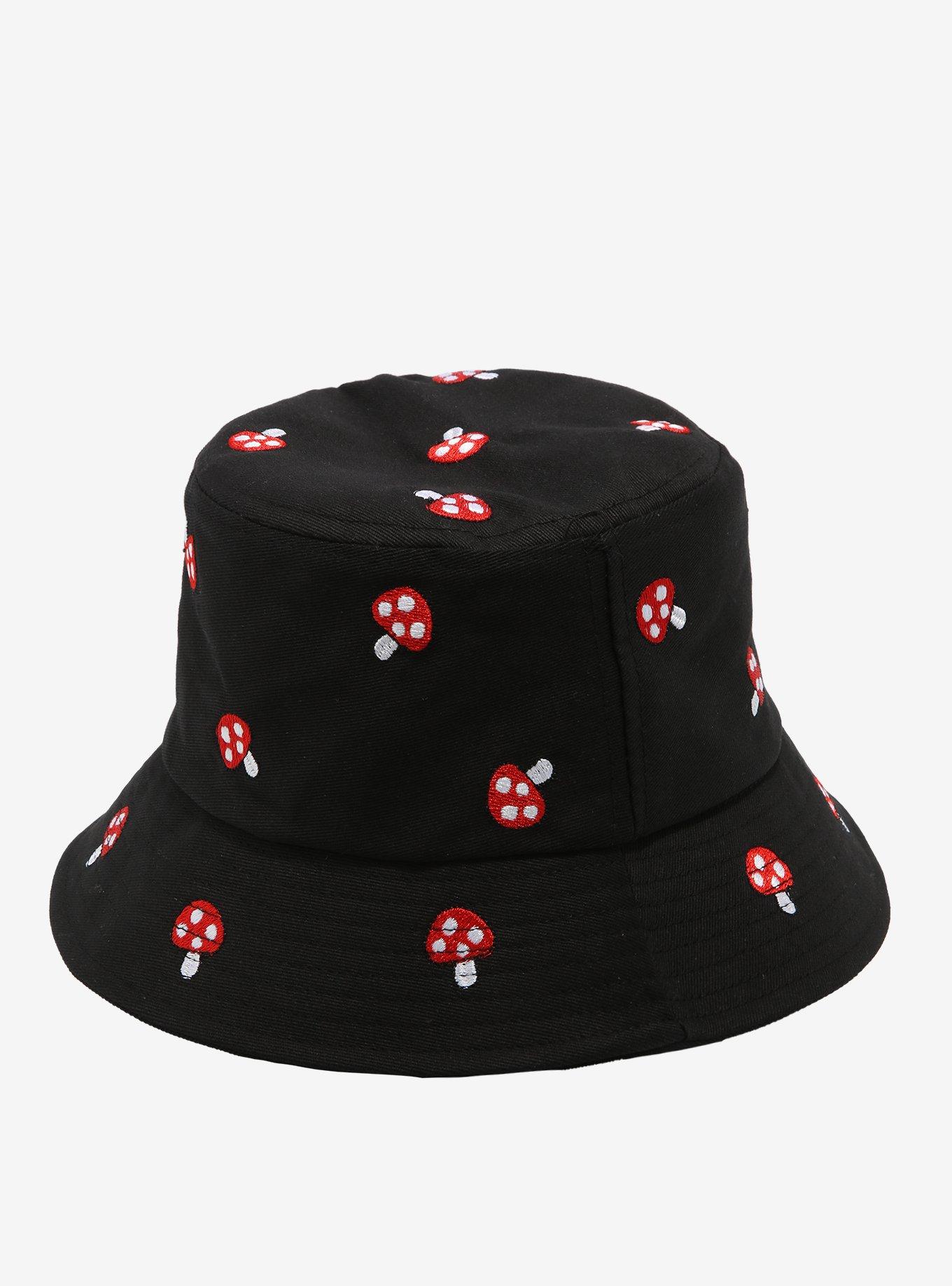 Mushroom Embroidered Bucket Hat | Hot Topic