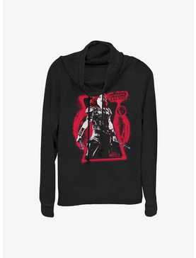 Marvel What If?? Black Widow Post Apocalypse Ready Girls Cowlneck Long-Sleeve T-Shirt, , hi-res