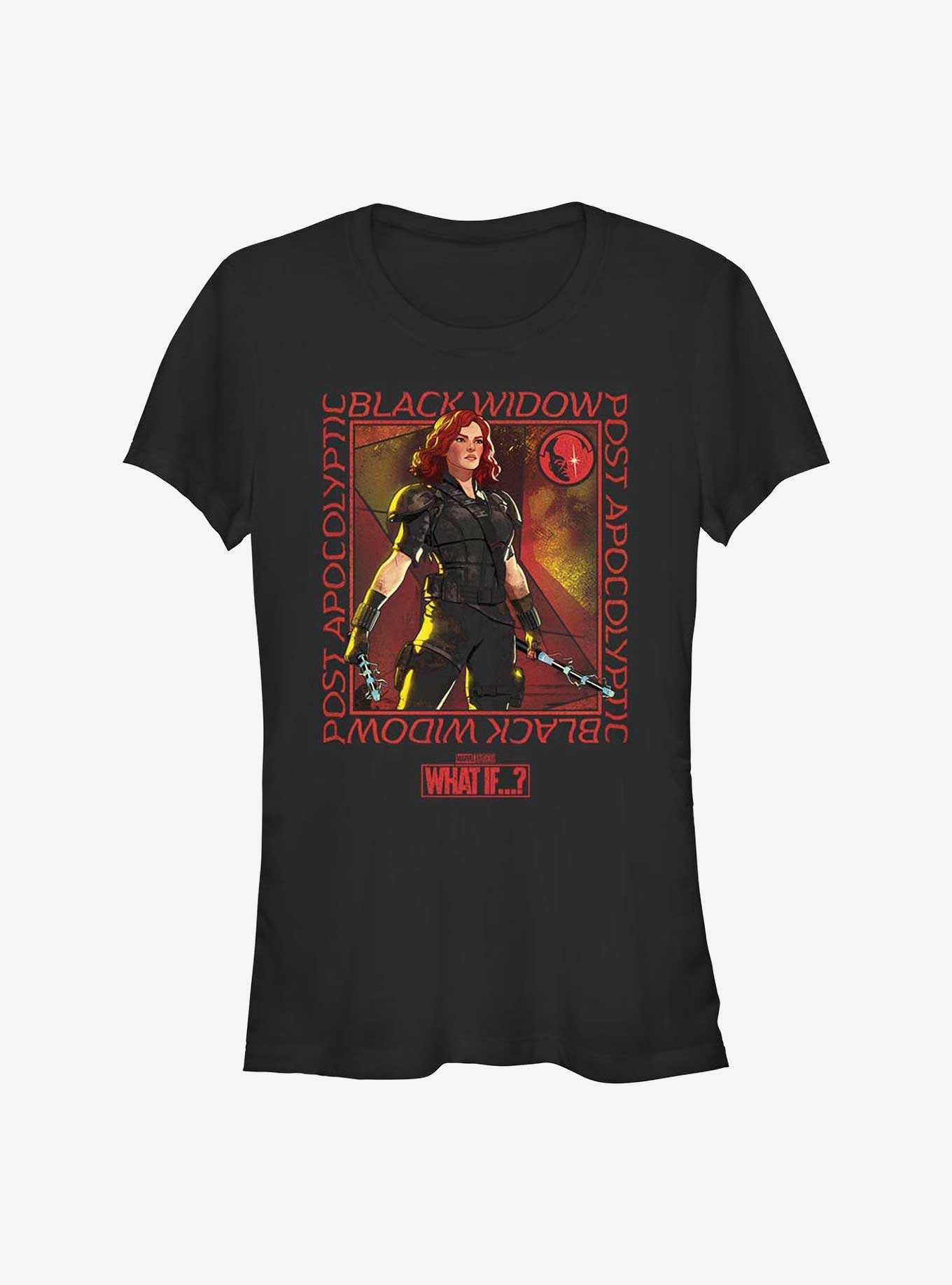 Marvel What If?? Post Apocalyptic Black Widow Girls T-Shirt, , hi-res