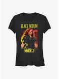 Marvel What If?? Black Widow Apocalyptic Suit Girls T-Shirt, BLACK, hi-res