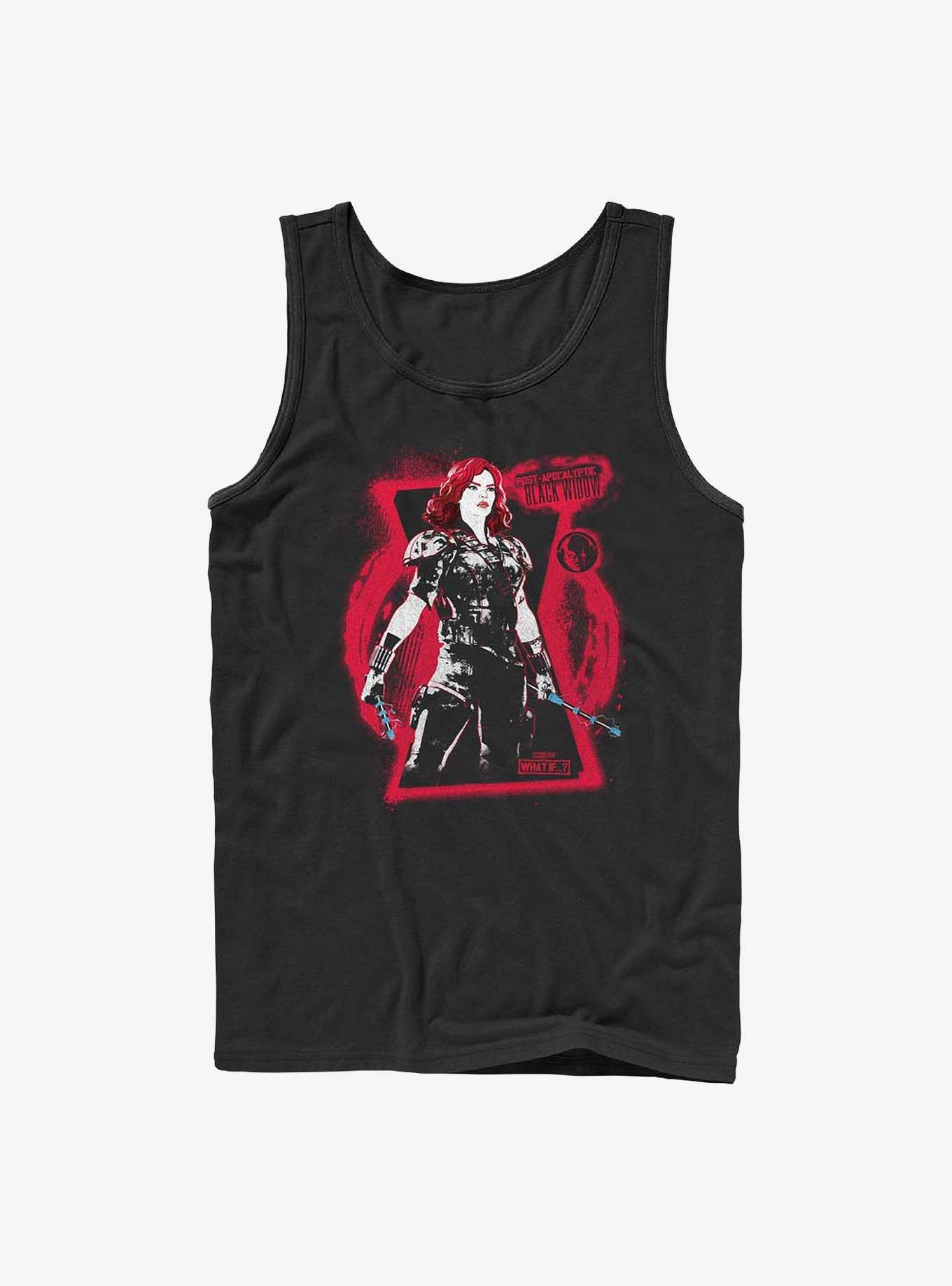 Marvel What If?? Black Widow Post Apocalypse Ready Tank Top