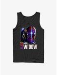 Marvel What If?? Post Apocalyptic Black Widow & The Watcher Tank Top, BLACK, hi-res