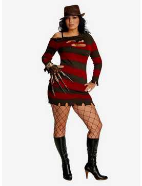 Nightmare On Elm Street Miss Freddy Krueger Costume Plus Size, , hi-res