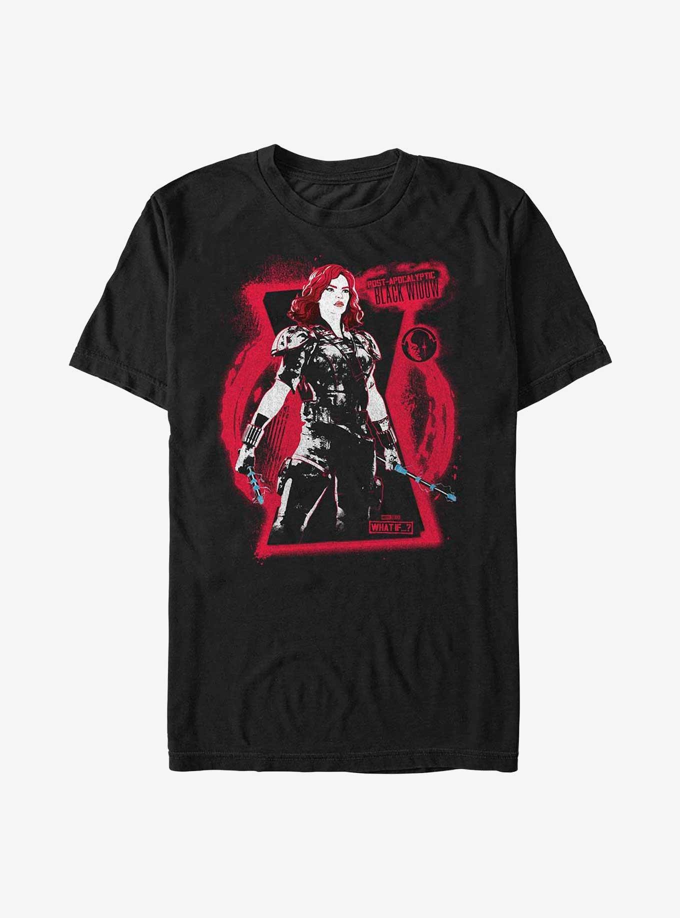Marvel What If?? Black Widow Post Apocalypse Ready T-Shirt