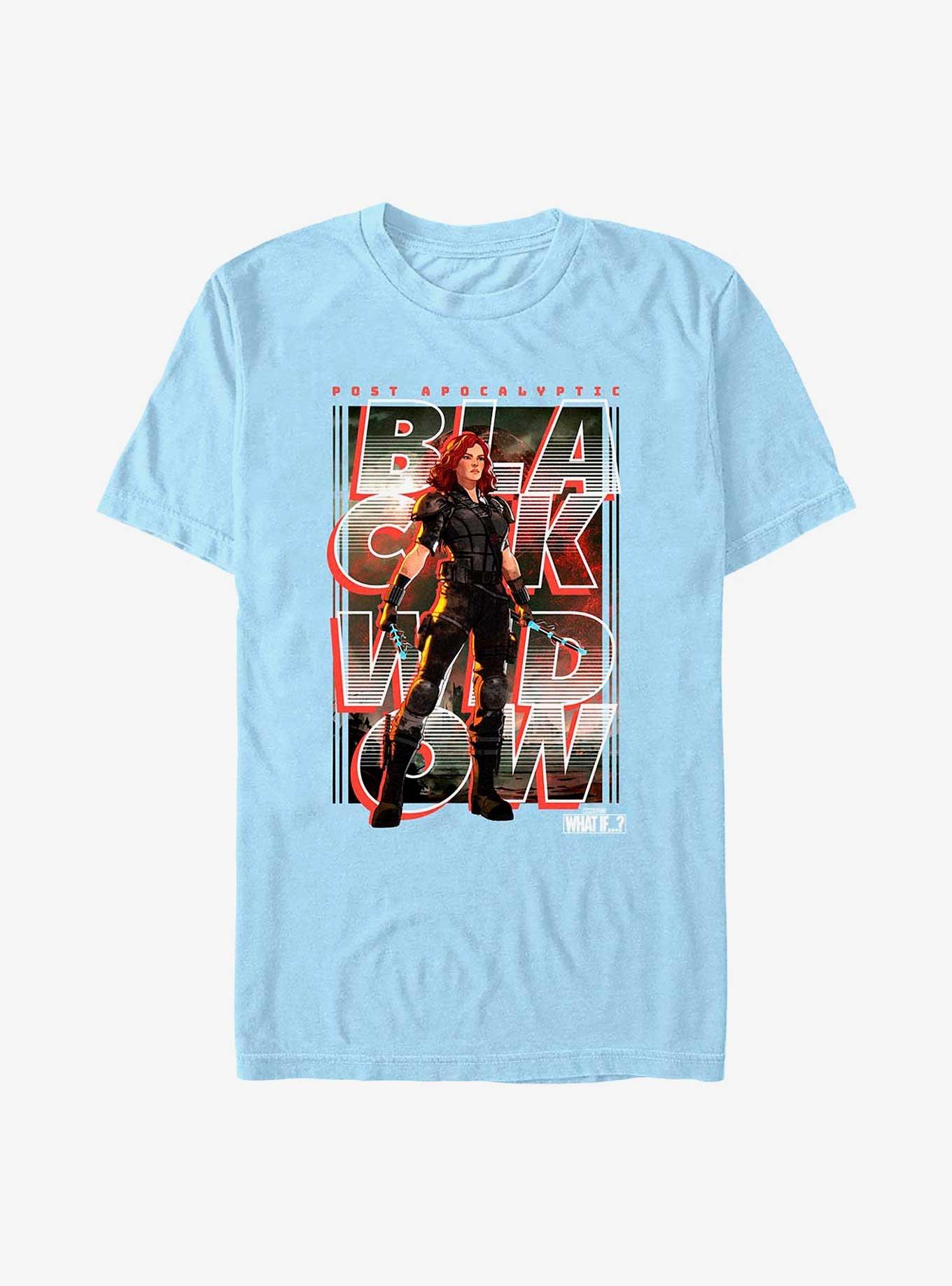 Marvel What If?? Black Widow Post Apocalyptic Key Art T-Shirt