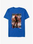 Marvel What If?? Black Widow Post Apocalyptic Key Art T-Shirt, ROYAL, hi-res