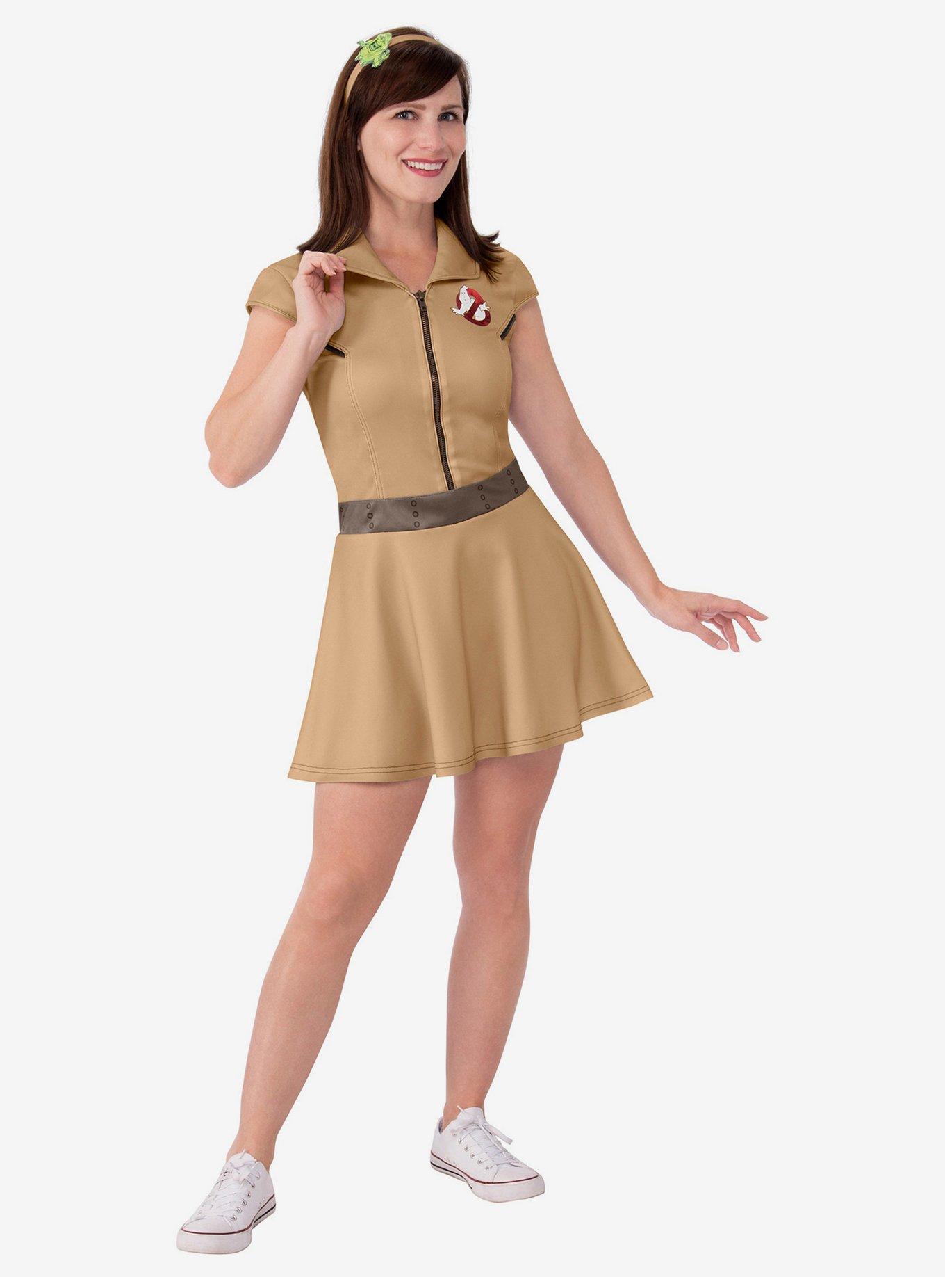 Ghostbusters Female Costume, BROWN, hi-res