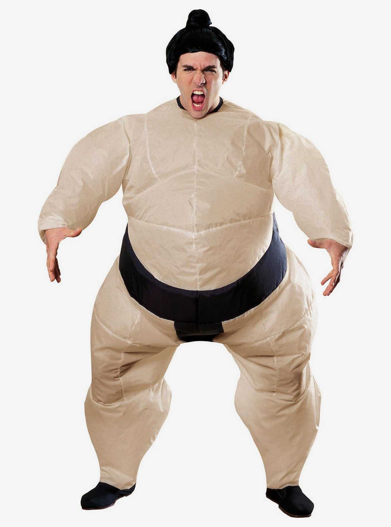 Inflatable Sumo Wrestler Costume, , hi-res