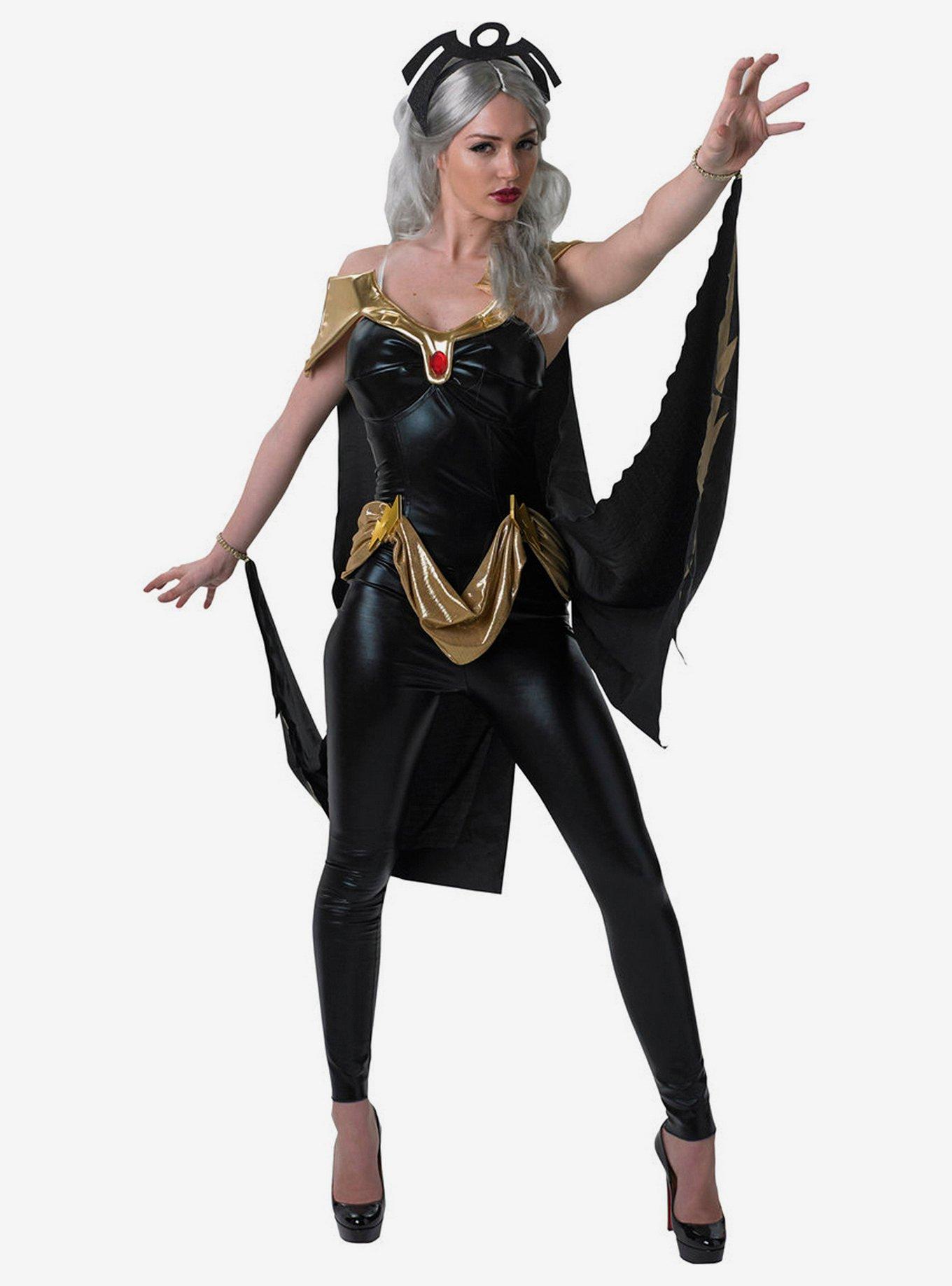 Marvel X-Men Storm Costume, BLACK, hi-res