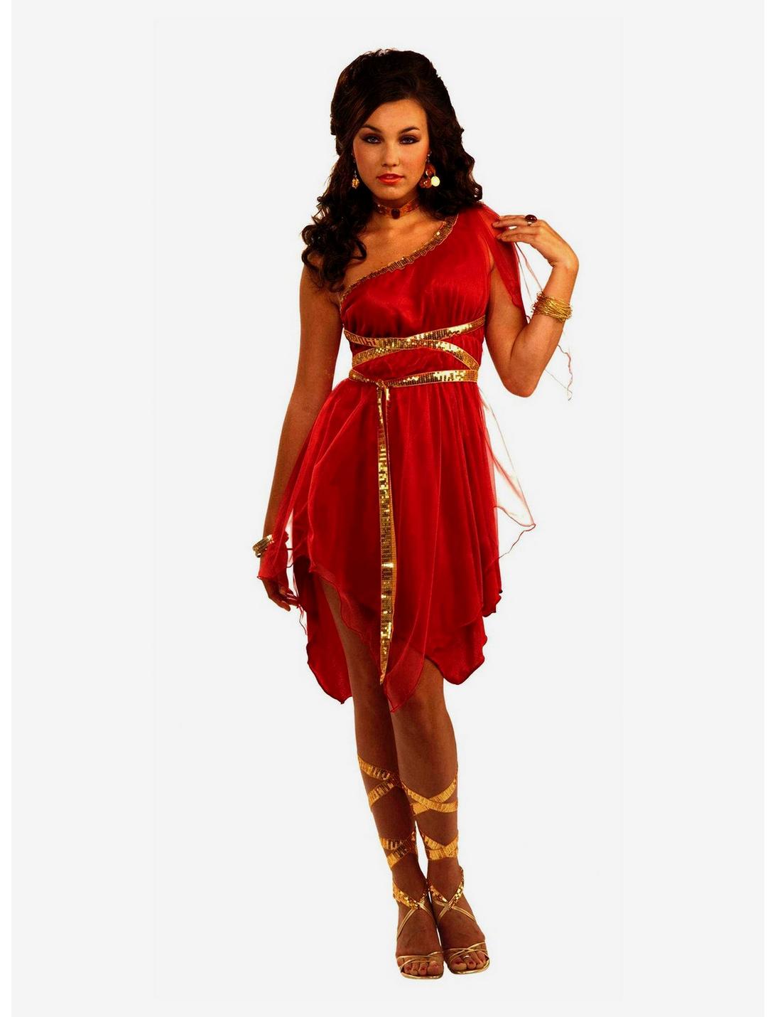 Ruby Red Goddess Costume, , hi-res