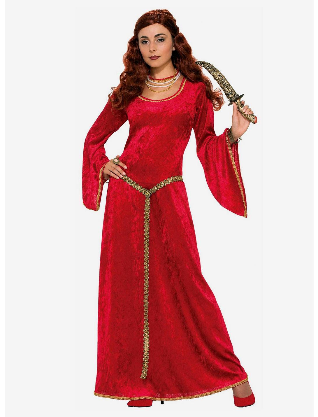 Ruby Sorceress Renaissance Costume, , hi-res