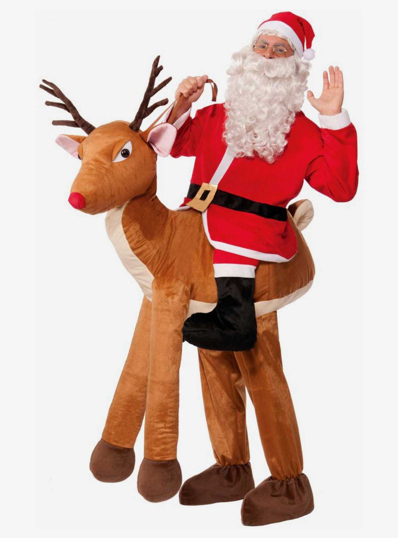 Santa Ride-A-Reindeer Costume, , hi-res