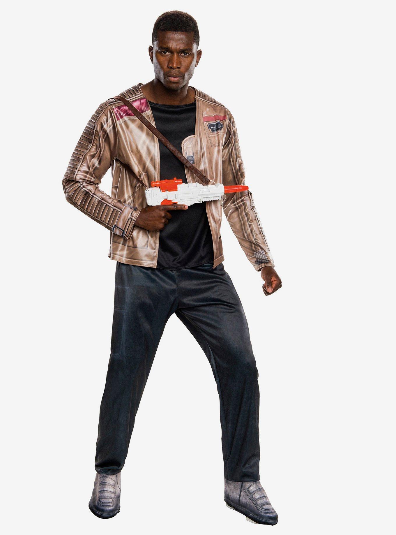 Star Wars The Force Awakens Deluxe Finn Costume, BROWN, hi-res