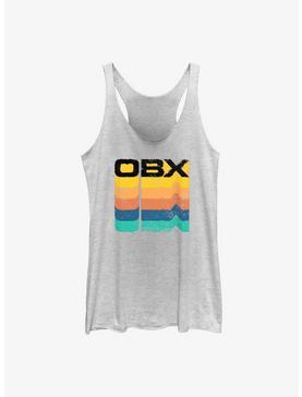 Outer Banks OBX Rainbow Stack Girls Tank, , hi-res