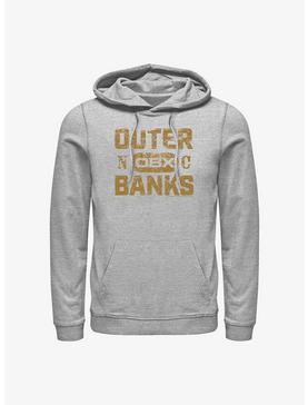 Outer Banks Distressed Type Hoodie, , hi-res