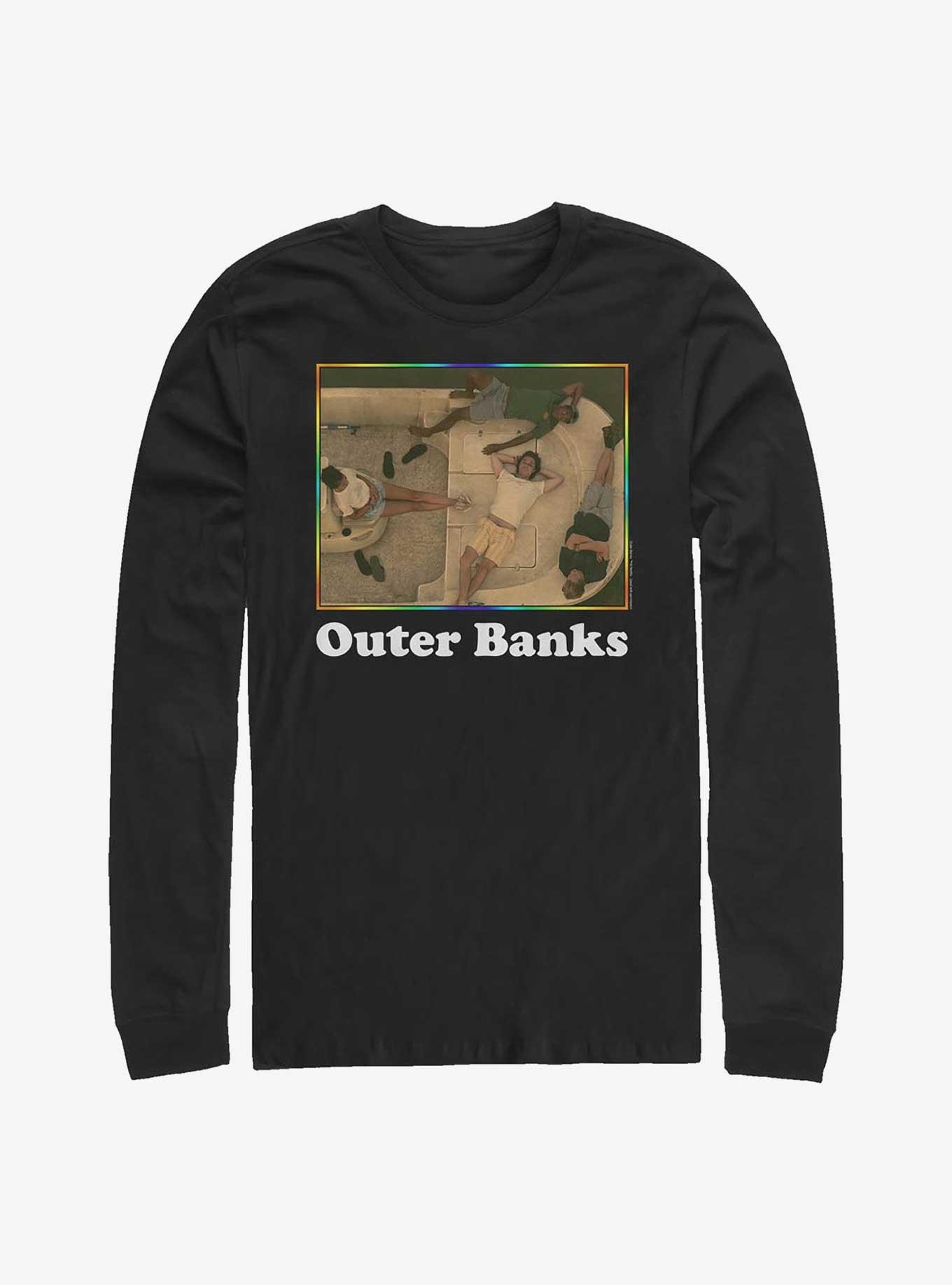 Outer Banks Classic Group Shot Long-Sleeve T-Shirt, BLACK, hi-res