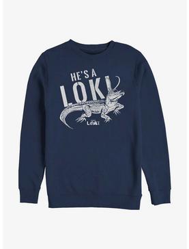 Marvel Loki Alligator Timeline Sweatshirt, , hi-res